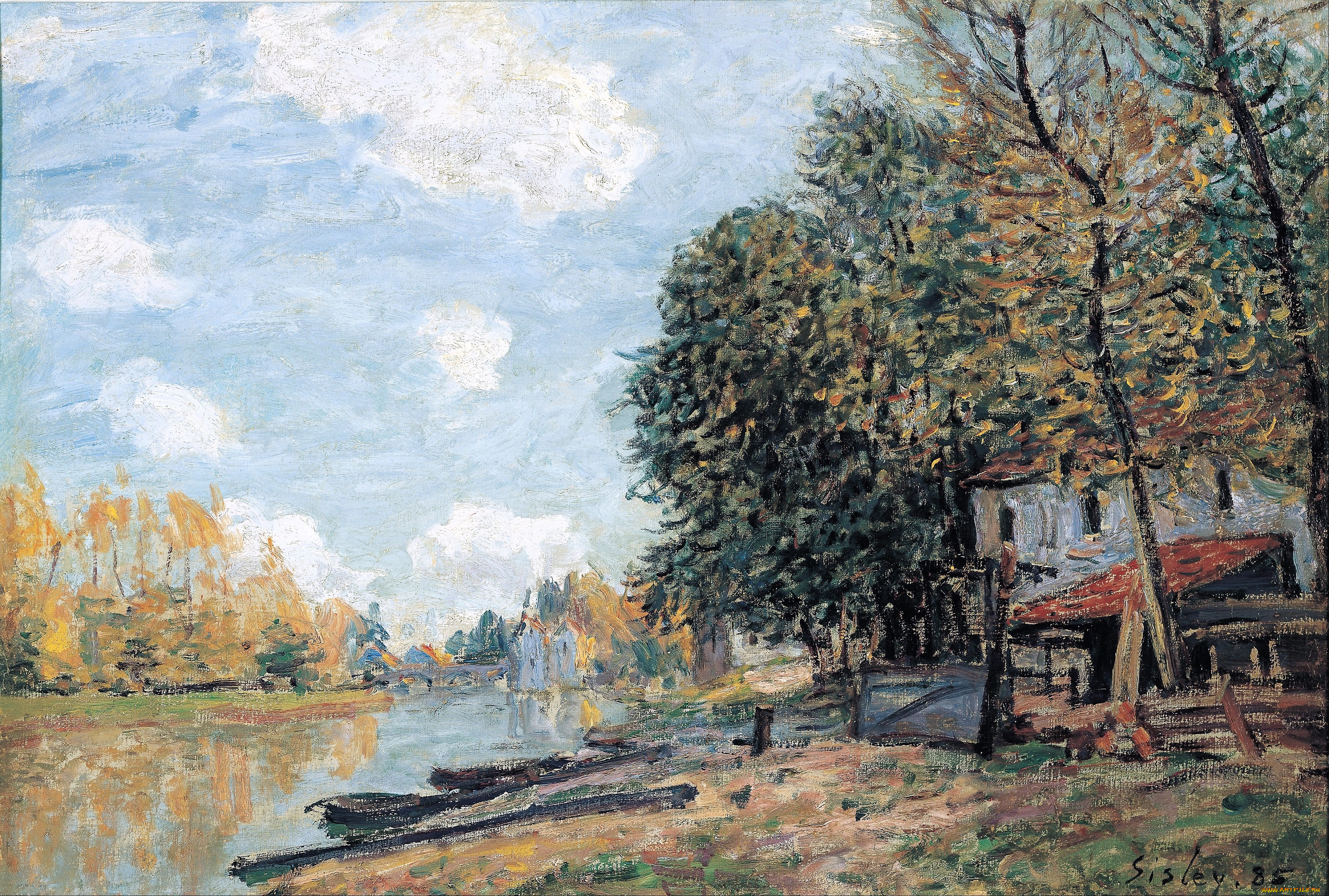 , alfred sisley, , , , , 